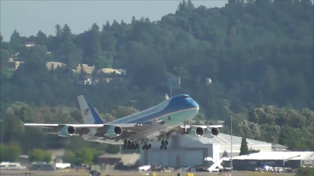 Portland Appraiser - Air Force One at Portland